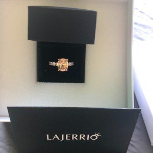 Radiant Cut 9.5 Carat CZ Engagement Ring